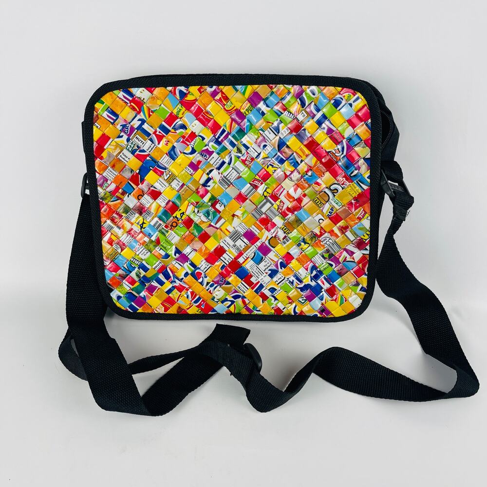 Half The Sky Designs Rebagz Multicolor Crossbody Handbag Tablet